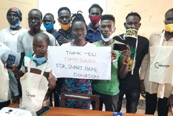 Kakuma receives mobile phones