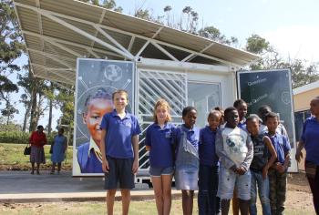Solar Learning Lab at Zithulele Village, South Africa