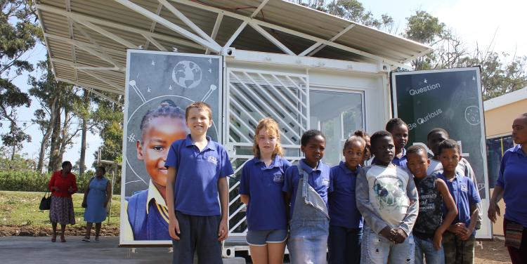 Solar Learning Lab at Zithulele Village, South Africa