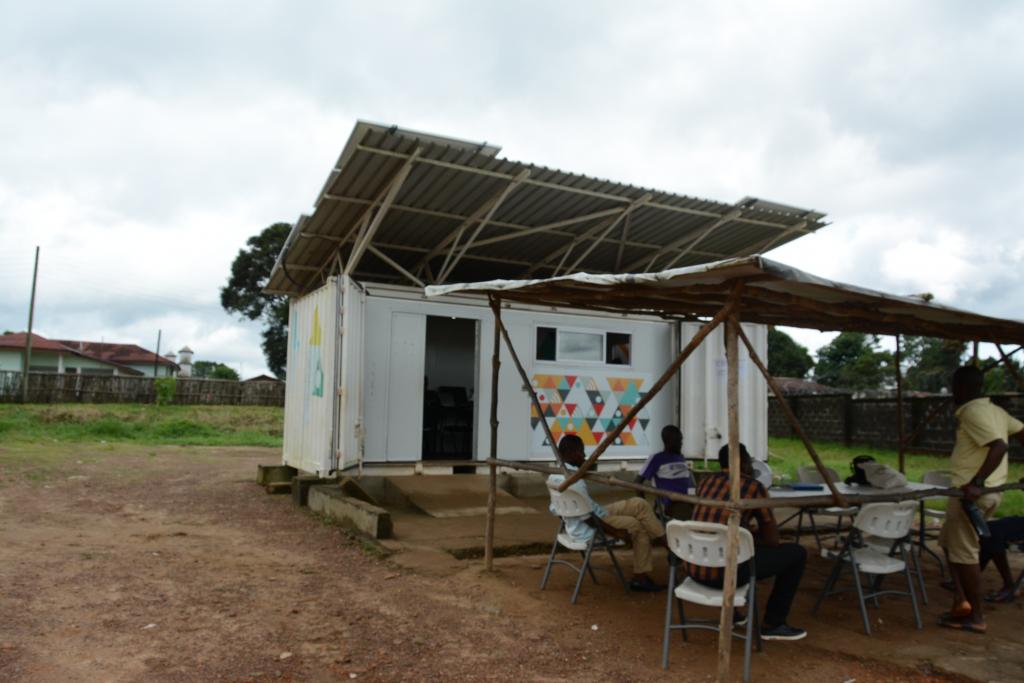A solar learning lab in Pujehun
